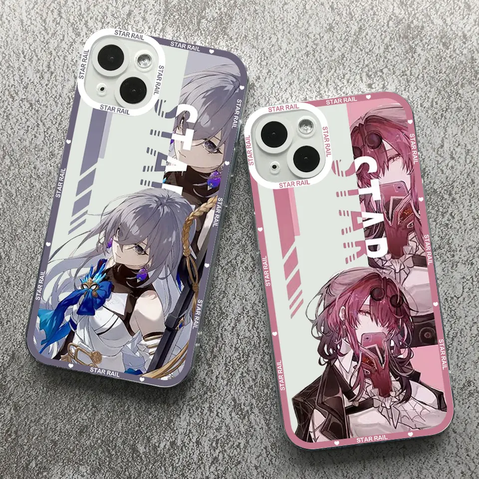 Honkai Star Rail Blade Jing Yuan telefónny puzdro pre iPhone 13 12 Pro Max 11 x xs Max xr SE20 14 8 7 Plus Clear Soft TPU Cover Fundas