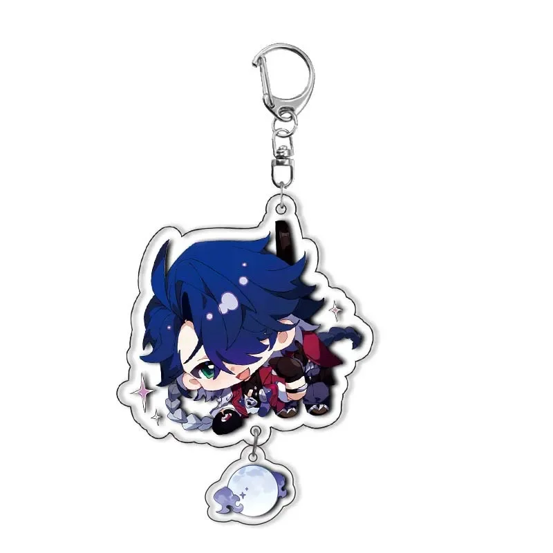 Honkai Star Rail Keychain Game Anime Cosplay prívesok Prop odznak Sampo Koski Gepard Landau Bronya Rand Keychain Accessories Darček