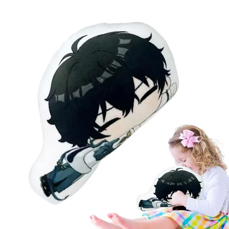 Honkai Star Rail Plushie Anime Anime Honkai Star Rail Plush Vankúš na plyšnú plyšnú bábiku roztomilé mäkké plnené kľúče prívesok roztomilý