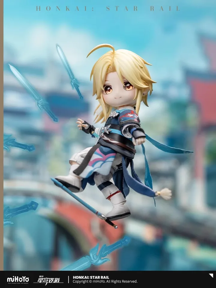 Honkai: Star Rail Yanqing Mihoyo Oficiálna roztomilá hra 15 cm garáže
