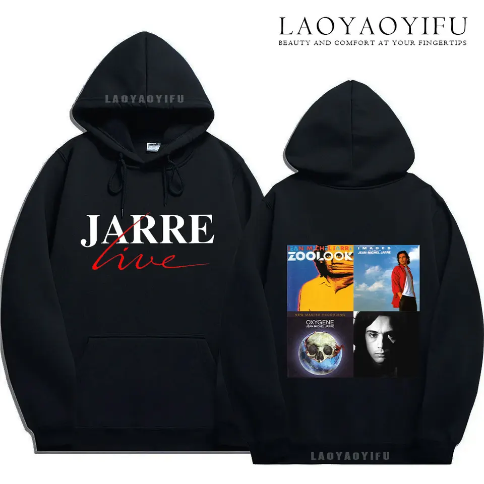 Hoodie Men Jean Michel Jarre Music Album-Equinoxe-Zoolook-oxygene suvenír darček na vlastné dizajn módne klasické mikiny topy