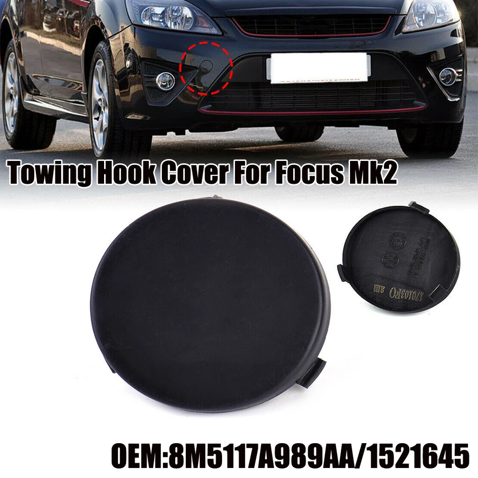 Hook kryt automobil Automatické predné nárazník plastové vlečné očné doplnky pre Ford Focus MK2 2008-2011 Vysoko kvalitné nové