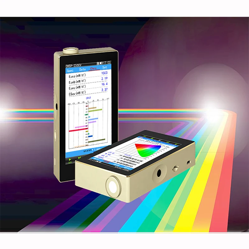 Hopoocolor OHSP350UV 230-850nm UV spektrometer pre svetlo test
