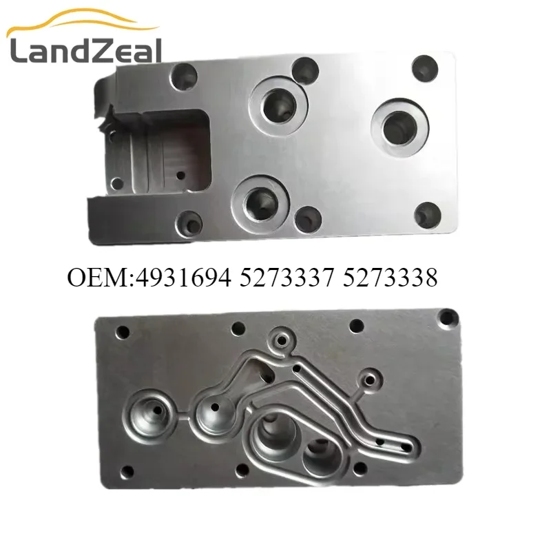 Horná doska/spodná doska 4931694 5273337 5273338 Automobily močovina hliníková doska pre Emitec 4931 694 5273 337 5273 338