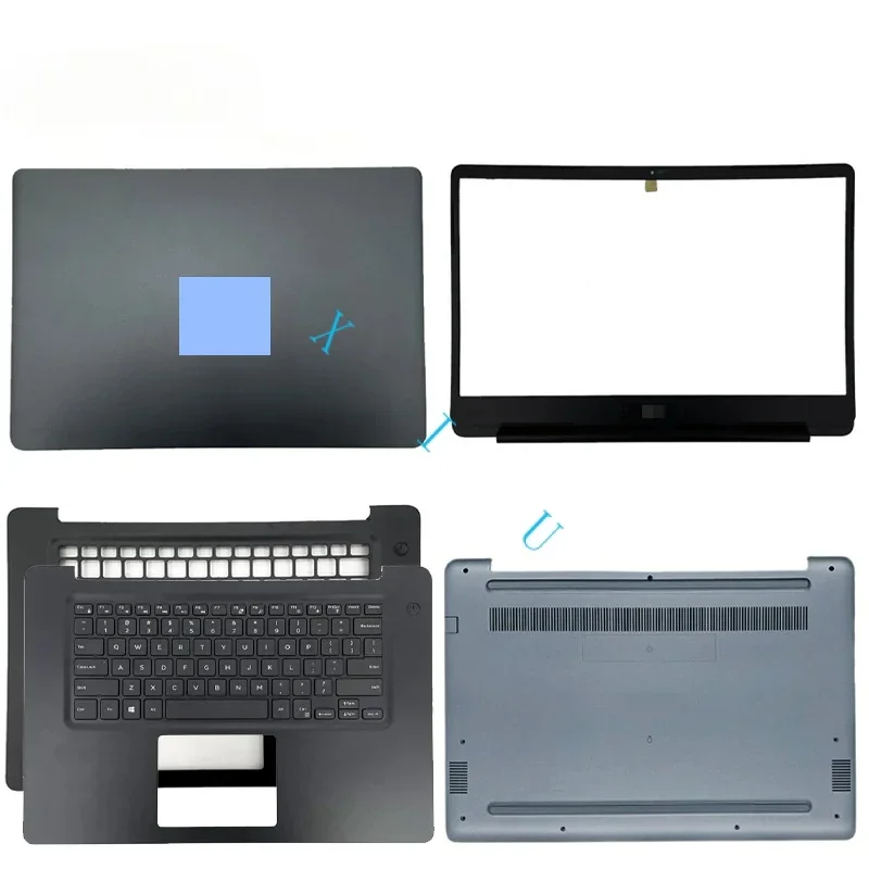 Horný spodný kryt pre Dell Your 5581 V5581 LCD zadný puzdro rámec rámu PALM REST DORDLE SHELL 0 HCF0V 06YC5J