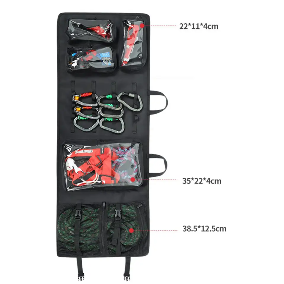 Horolezectvo Rýchle zavesenie Storage Bag horolezectvo kabelky lana preložené pre lezenie na ľadový horolezectvo kemping kemping batoh