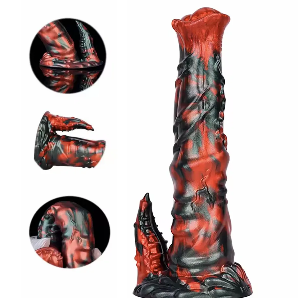 Horse monster dildo penis silikónové sexuálne hračky vaginálne g spot Anal Game Orgazmus masturbátor sexuálne hračky bez ruky pre páry