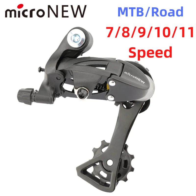 Horský bicykel MicRoneW Bicycle Zadný radiaci bicykel MTB 7. 8. 9/10/11 Speed ​​Road Road Zadná prehadzovacia prehadzovač kompatibilná s cyklistickými dielmi 7/8/19/10S