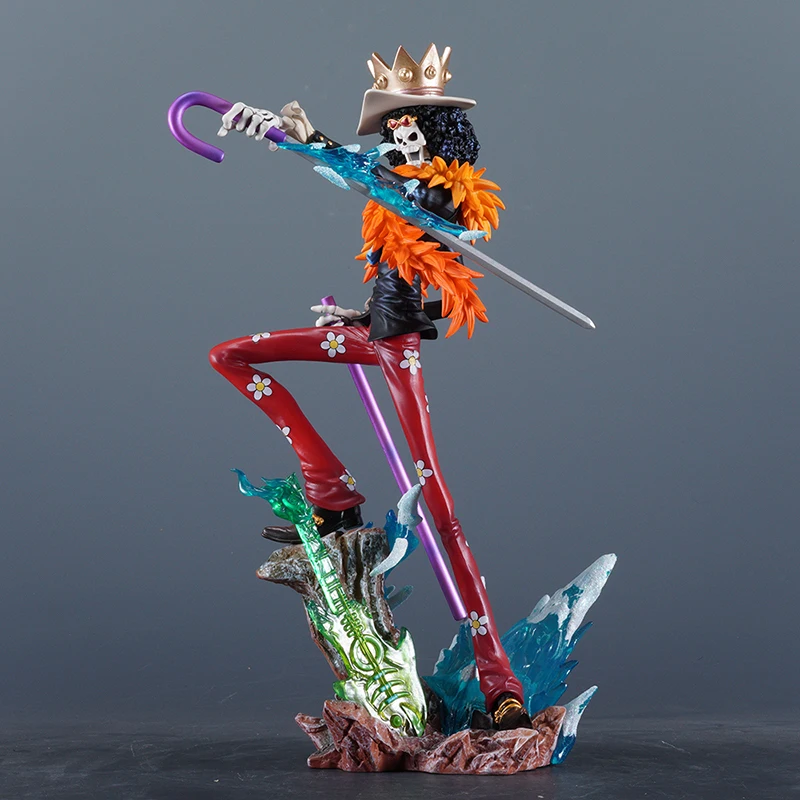 Horúca anime jedna kusová figurína lx meteor Burukku akčné figúrky o dva roky neskôr Brook Model Toys PVC Collection Dollar Birthday Darček