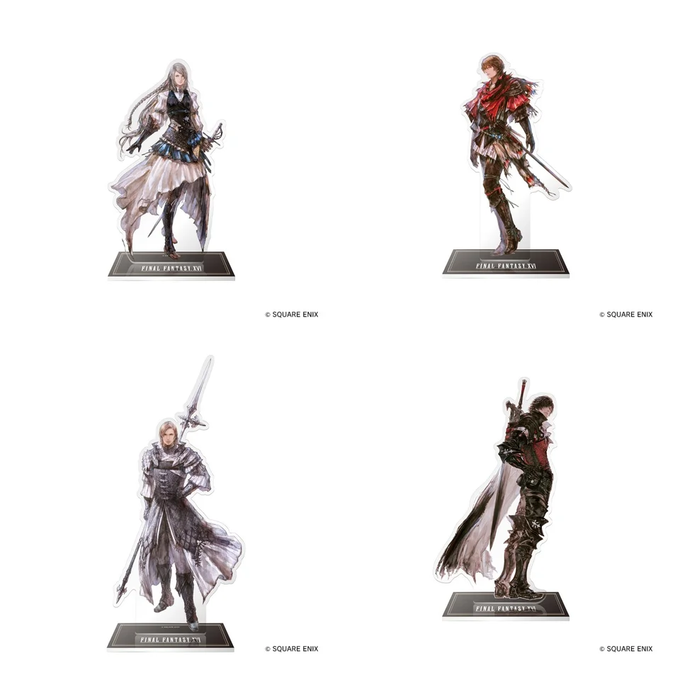 Horúca hra FF16 FFXVI akrylový stojan model Clive Rosfield Figure Cosplay Play Držiteľ Topper Fanúšikov