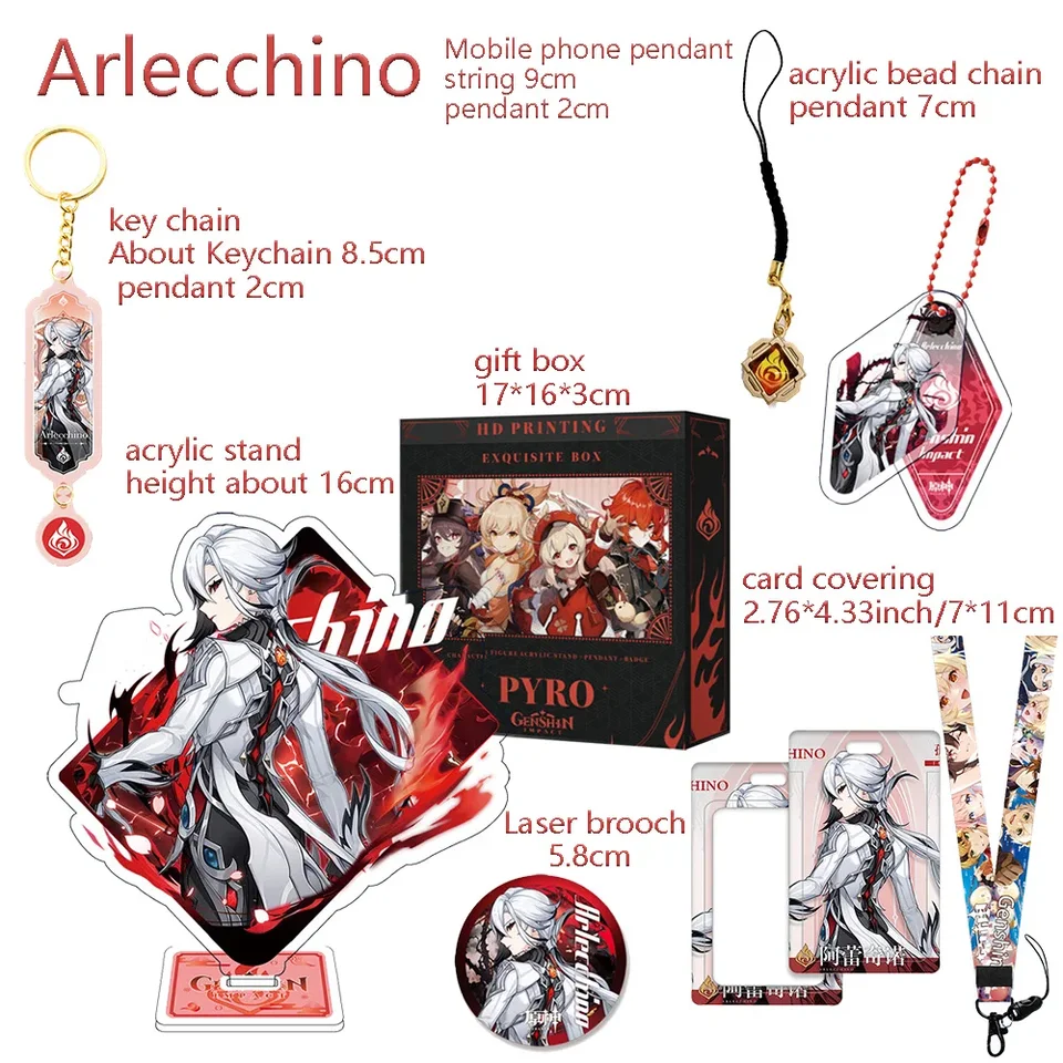 Horúca hra Knave arlecchino Gaming Wanderer xiao furina Neuvillette Wriothesley Navia dekorácie Znak Darček