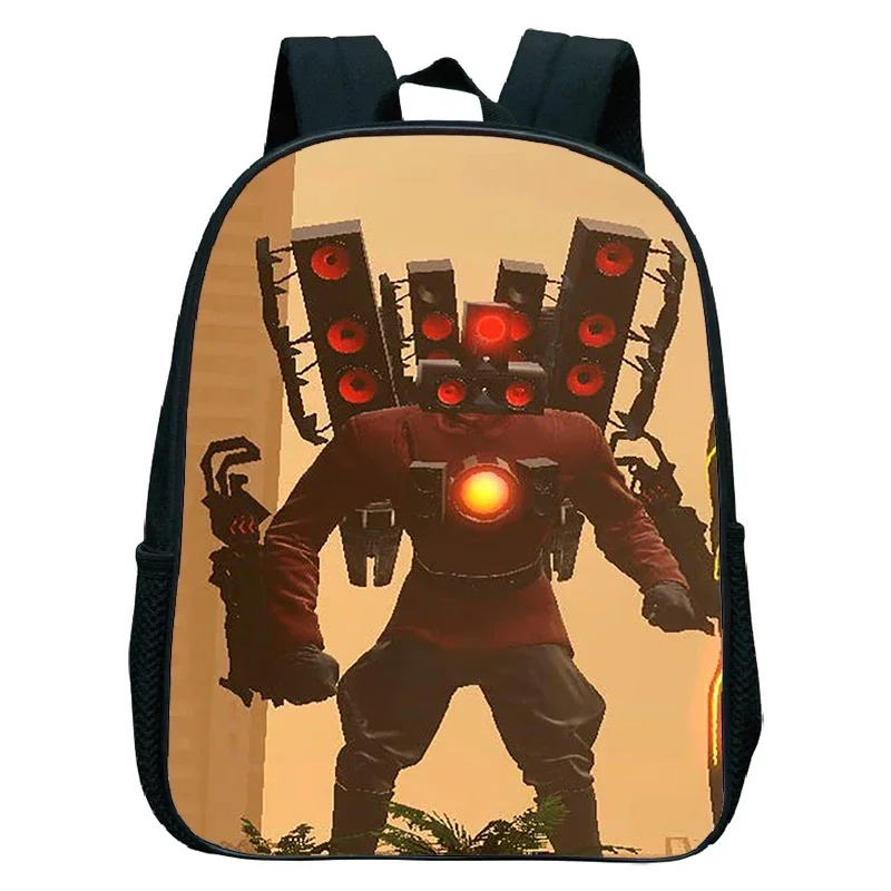 Horúca hra Skibidi toaleta batoh chlapec dievčenský materská škola tašky Školské tašky karikatúry Speakerman batoh nepremokavý detský bookbag darček