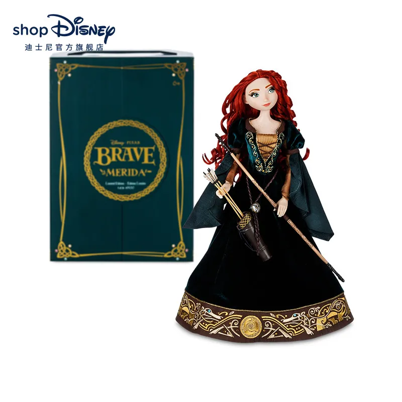 Horúca hračka Disney Brave Legend 10. výročie Limited Collection Edition Merida Model Doll Birthday's Birthday Christmas Darček