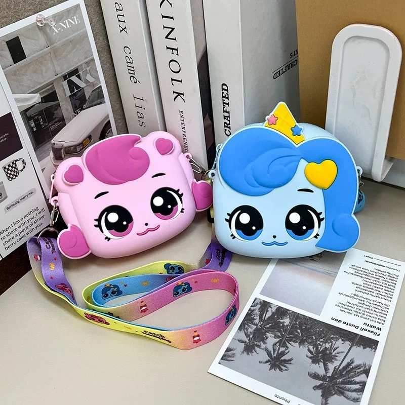 Horúca kawaii catchiniping liaheň crossbody taška darček darček silikónové deti minca kabelka karikatúra anime hračky teenies ping darček
