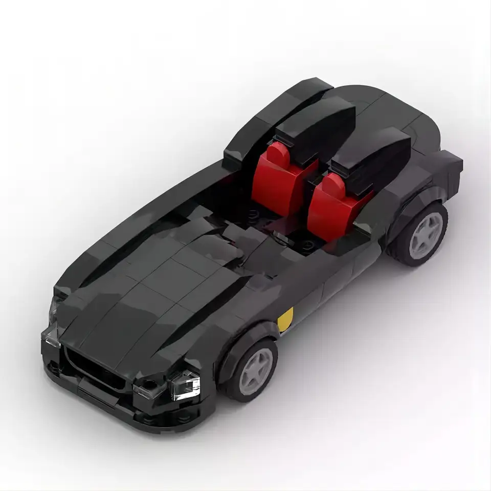 Horúca Monza sp2 rýchlosť auta Speed ​​Champions Super Race F1 Model Model Building Block Block Brick nápady vianočný darček mesto Technický