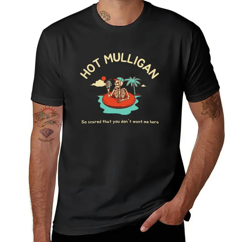 Horúca mulliganová kapela Tričko Grafika Blacks Boys Whites Hippie oblečenie pánske tričká