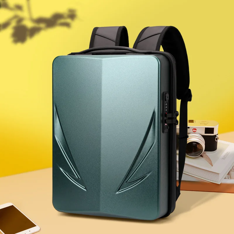 Horúca móda PC Hard Shell Series Batoh Gaming Gaming Anti Cump Codebook Backpack 15,6 palca Business Travel batoh