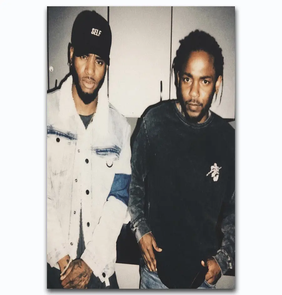 Horúca nová Bryson Tiller Lil Uzi Vert Rap-Silk Art Art plagát stena chorú dekoráciu darček