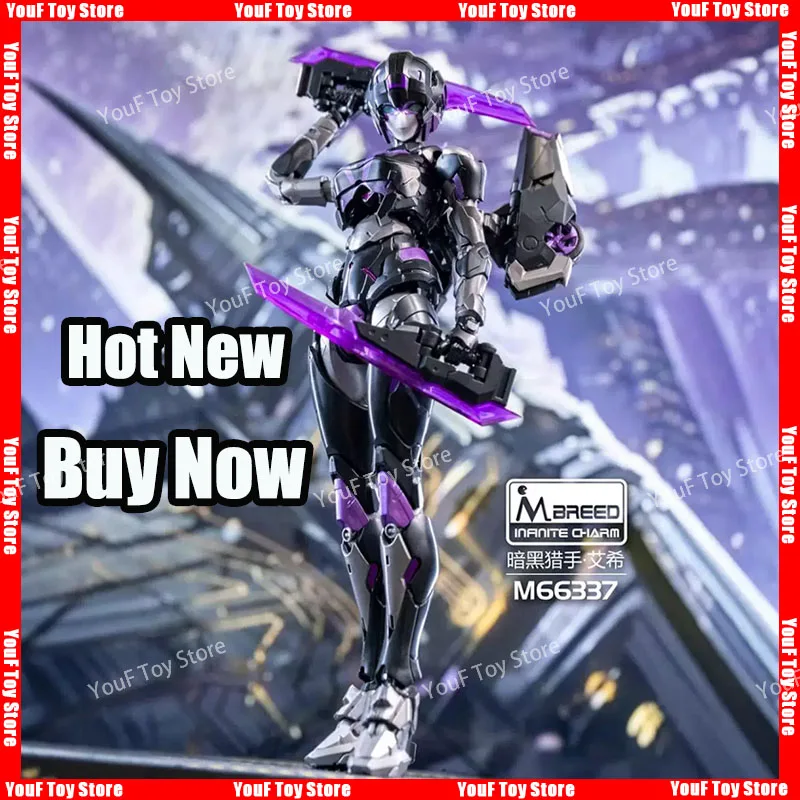 Horúca nová transformácia Charmaine m Toys M66337 zatemnené Skye Arcee Ko Riobot Model Model Anime Action Figure Darček