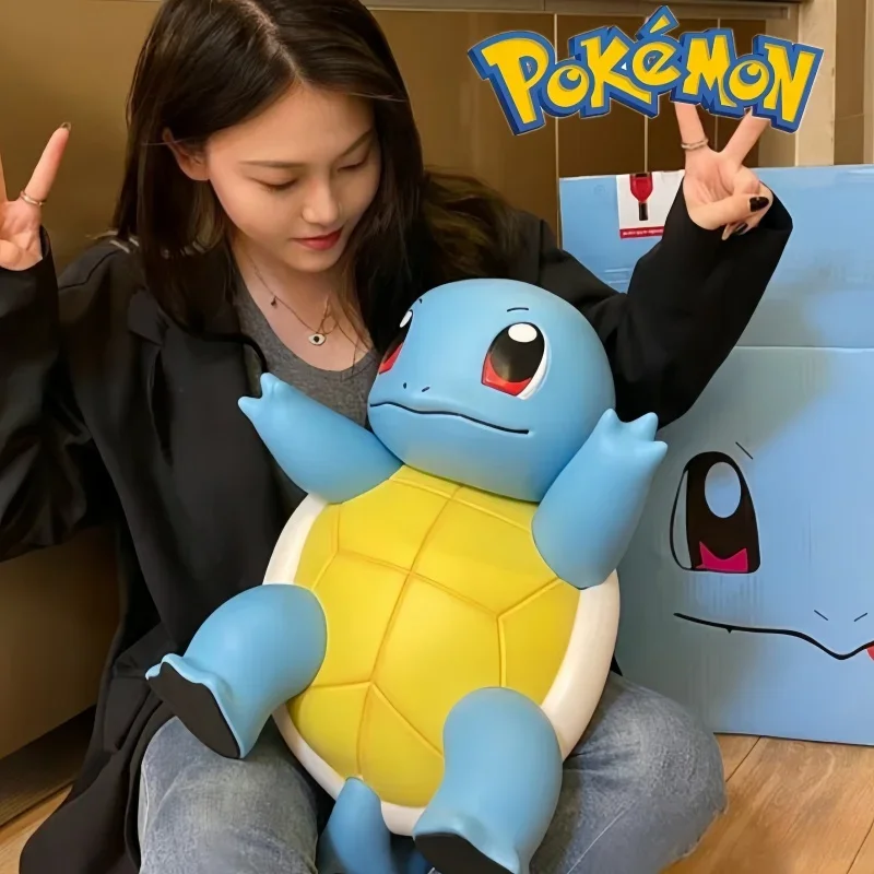Horúca nový pokémon Pikachu Model Model veľkej postavy Charmander Eevee Porkby Squirtle Ornament Figur figurín Younth Hračky Zhromažďujú darčeky
