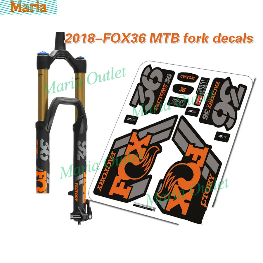Horúca osobnosť reflexné nálepky na horské bicykle pre Foxs-Stocker Fixte Gear Bicycle Fork Rockshox Rock Shox Die Cutting