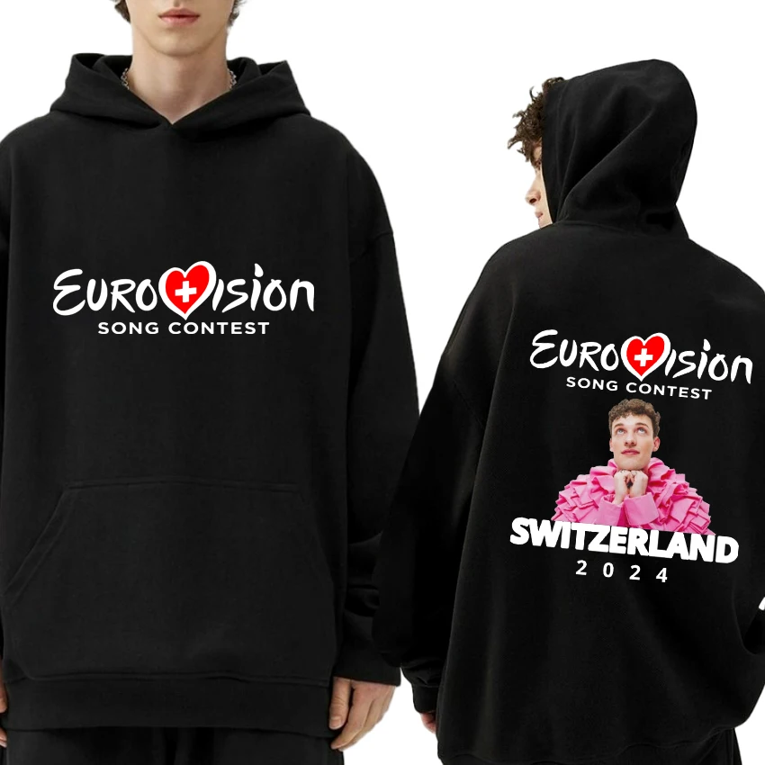 Horúca speváčka nemo hudba Mettler Graphic mikina 2024 Men Men módne móda y2k mikina unisex príležitostné fleece s dlhým rukávom