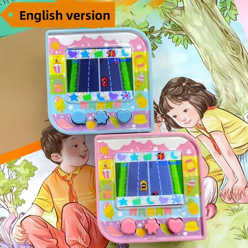 Horúca tamagotchi originálna cukrová kocka elektronická domáce maznáčiky Game Console English Version Color Screen Screen Detské detské vývojové hračky