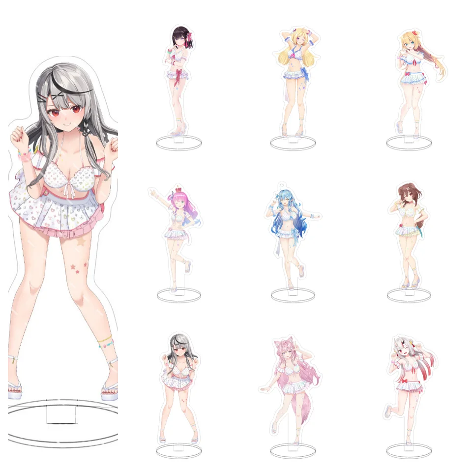 Horúce anime plavky verzia Hlolove Acryl Anime Figure Stánový dekorácia pre fanúšikov priateľ priateľ darček