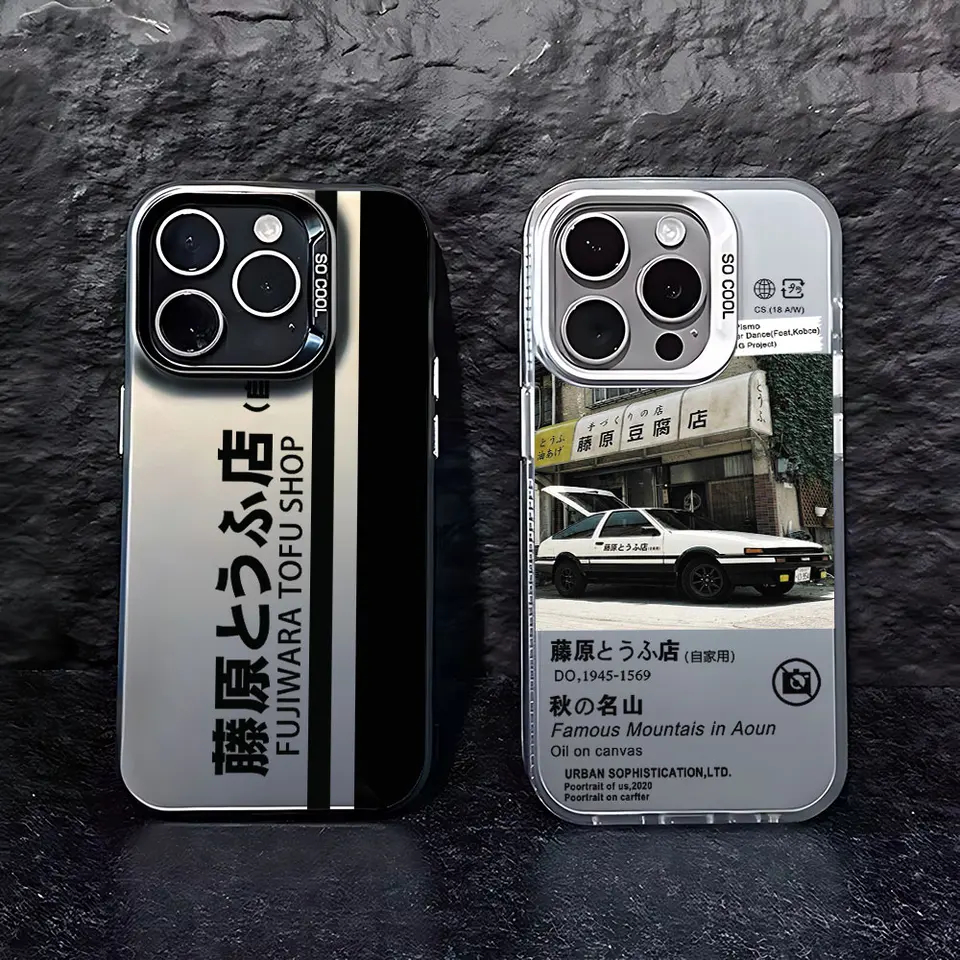 Horúce anime počiatočné d ae86 puzdro pre Xiaomi Redmi A1 A3 13C 9C 9T Poznámka 8 9S 10 11 12 13 Pro K60 Ultra 4G 5G Matte Shockoooo nepotromo