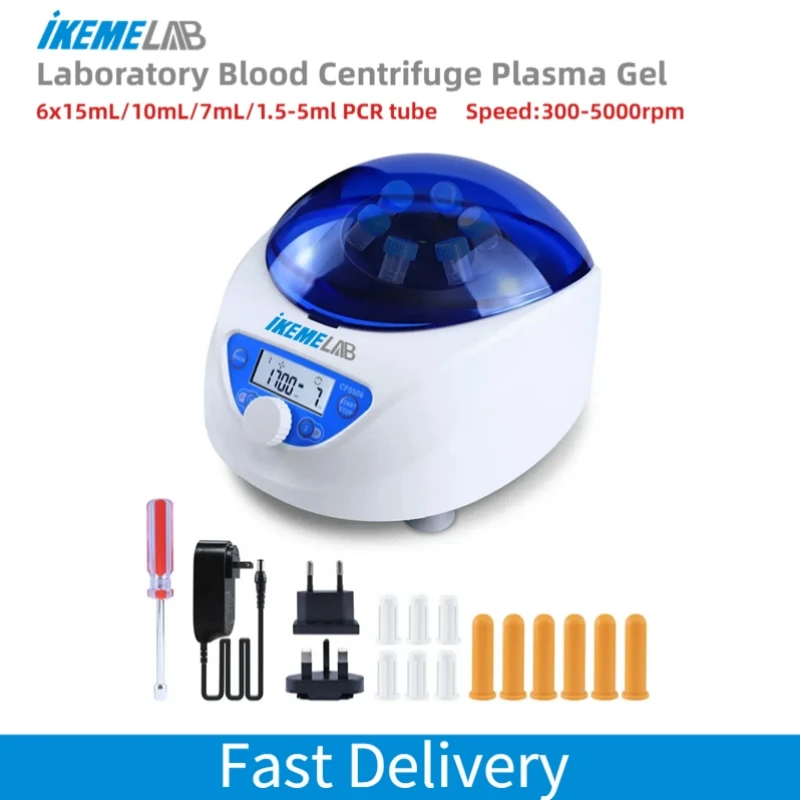 Horúce Keme Centrifuge Plazma Gel Laboratórium PRP PRF CGF Centrifuge 1,5 ml až 15 ml 300-5 000 ot / min.