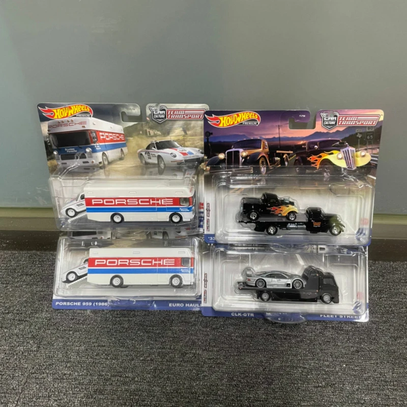 Horúce kolesá flf56 zliatinový model plameňový vzor plameň Willis Transporter Team Gum Gumer Pneumare Kultúrna séria