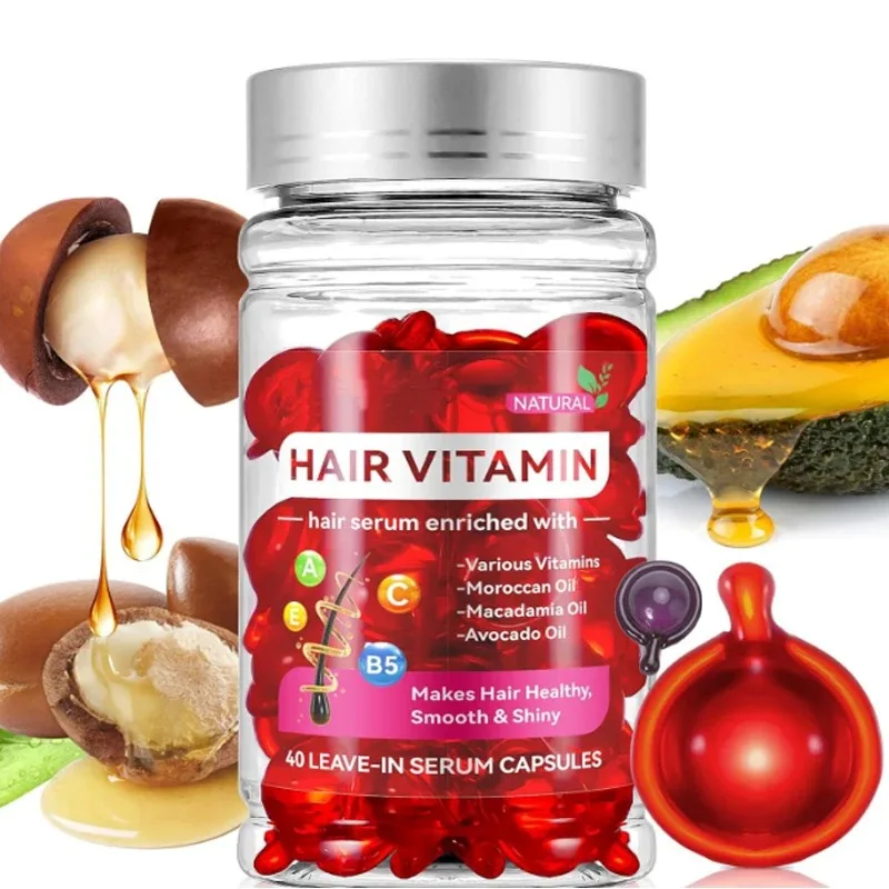Horúce marocké argan vitamínové olejové vlasy starostlivosť o vlasy rýchla esencia výživná oprava