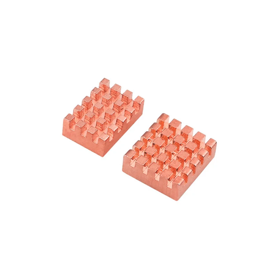 Horúce pre orangepi oranžové pi nula 2W čistý medený chladič pre OrangePI CPU CPU Cooling Cooling Multifunkčné chladiče