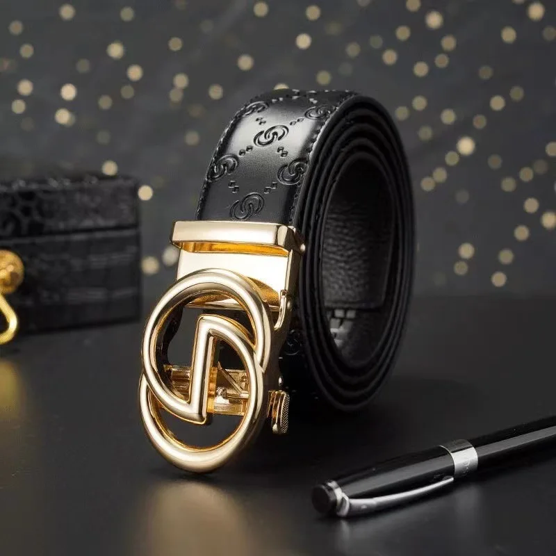 Horúce predaja ragbyového štýlu Buck Buckle Casual Trend Pánsky hladký pásový pás západný džínsovina