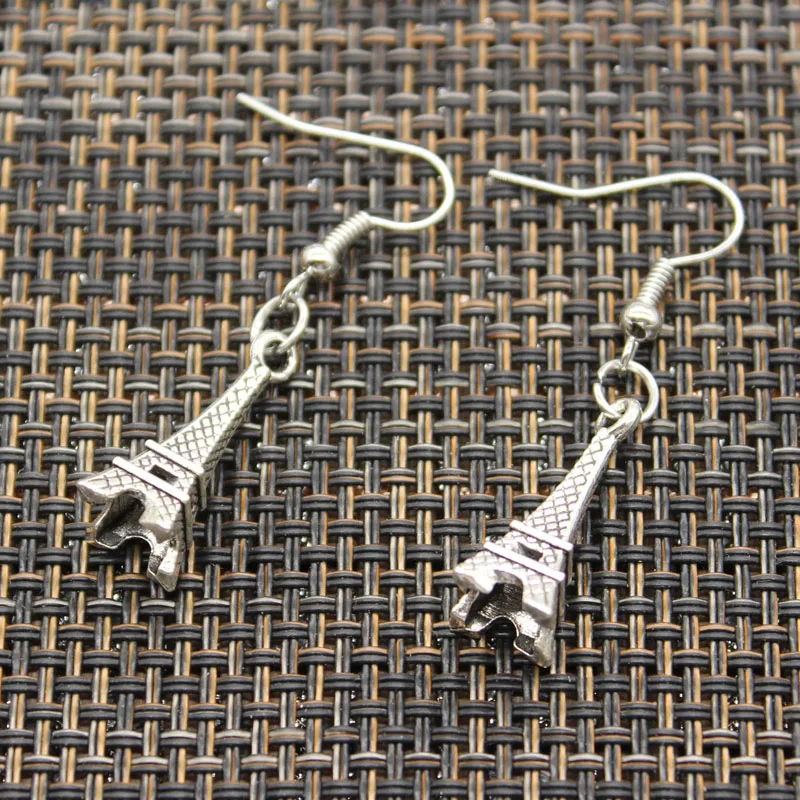Horúce predajné veža z Pisa Taliansko Eiffel Tower Paris Pendants DIY náušnice za darček