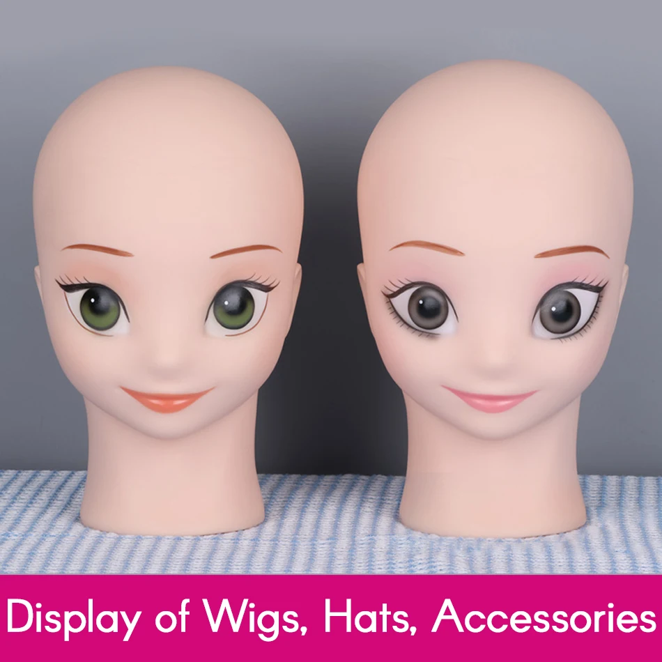 Horúce predávajúce deti figurína s hlavou parochňou stojanom pre make -up pre prax kozmetológia Manikin hlava pre parochňu