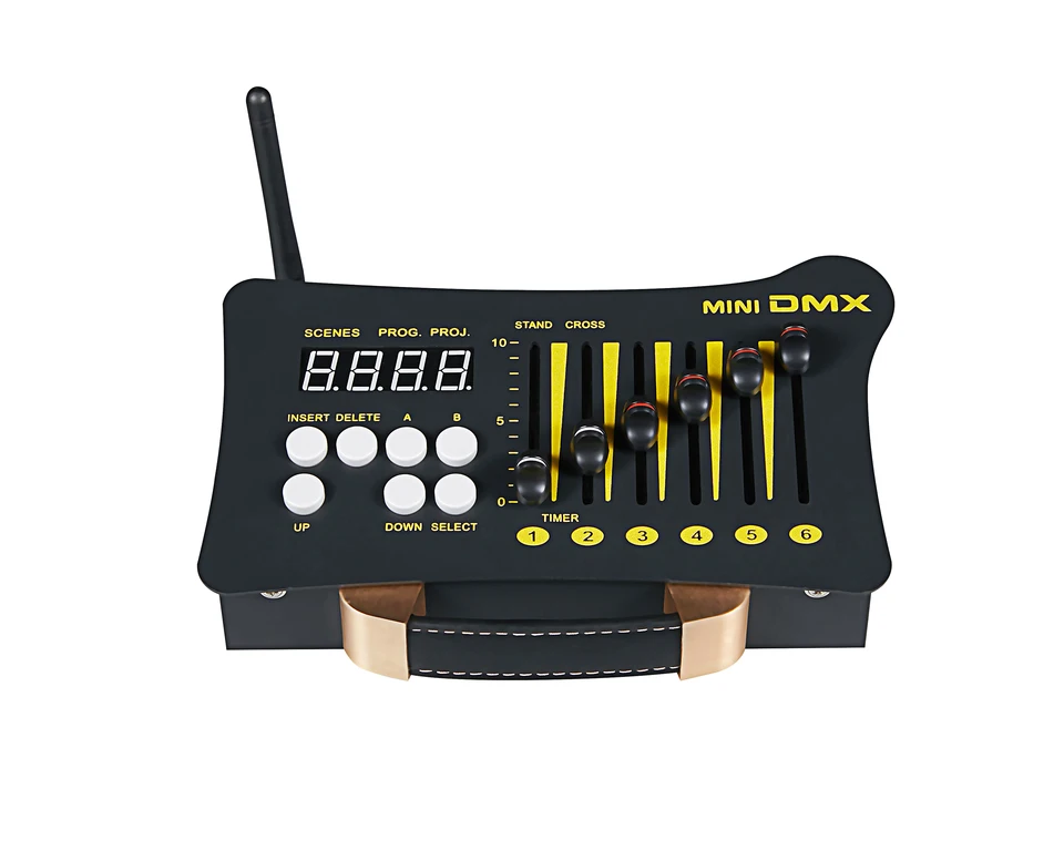 Horúce predávané Mini DMX Controller 54 kanál DMX Dimmer Console pre svietidlá LED LEG pre DJ Stage Light KTV Bar Party