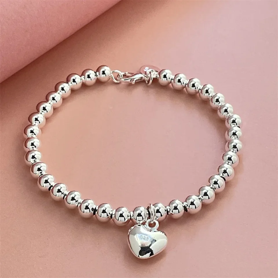 Horúci predaj 925 Sterling Silver Vynikajúci prívesok v tvare srdca pre ženy módne svadobné zásnubné darčeky Darčeky šperky