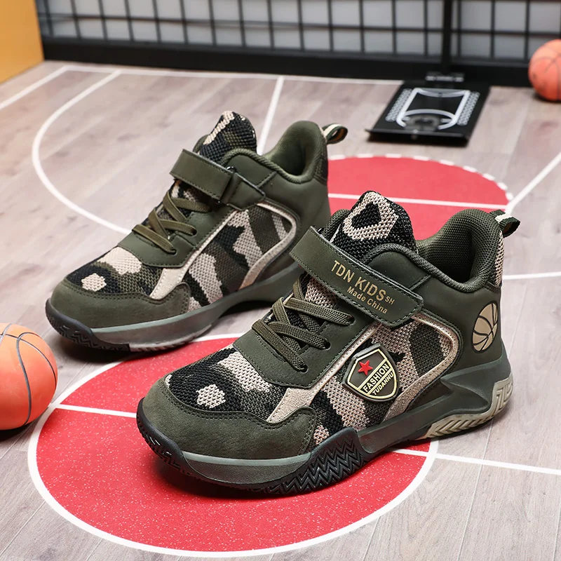 Horúci predaj detské basketbalové topánky Boy