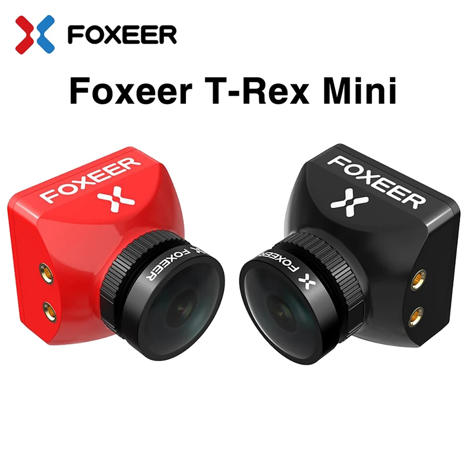 Horúci predaj Foxeer T-Rex Mini 1500tvl 6ms nízka latencia Super WDR 4: 3/16: 9 PAL/NTSC Prepínateľná FPV Camera Support OSD & Menu RC DRONE