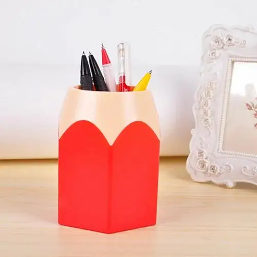 Horúci predaj !! Kreatívne pero váza ceruzka hrnca make -up kefka Držiak kefy Stationer Tarch Tesný kontajner darčekový pohár make -up kefový box 2020 nový