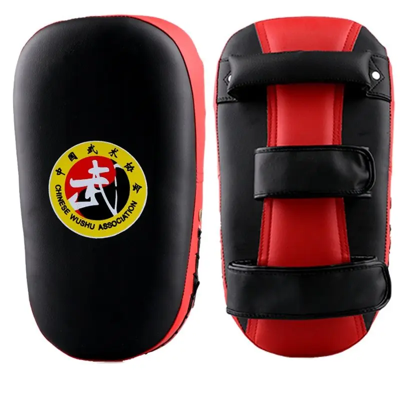 Horúci predaj mma muay thai tkd dierovacia krivka zaostrené vankúšiky Pu kožené Sanda taekwondo kick boxerské nohy nohy oblúk oblúk