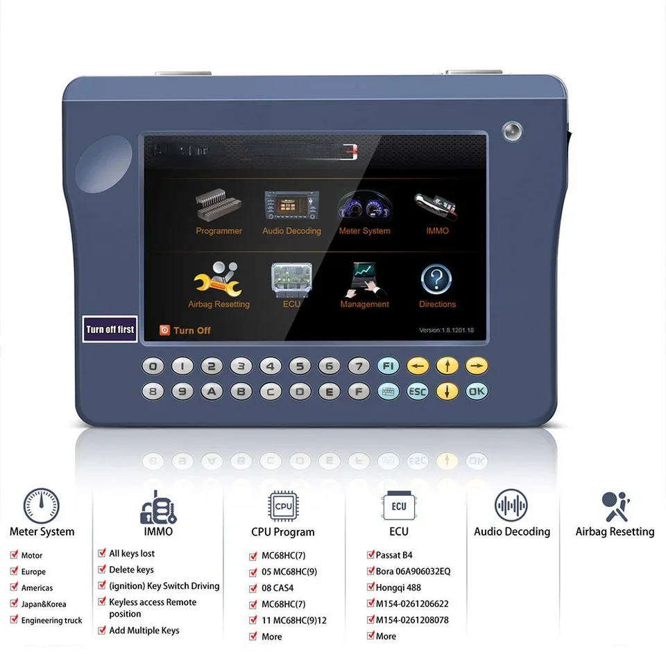 Horúci predaj Originál Yanhua Digimaster 3 Digimaster III ODOMET-ER CORERKCIA MASTER NO TOKEN OBMEDZENIE MILEAG-E