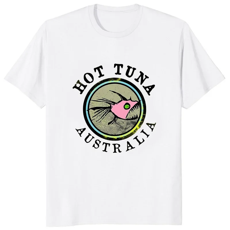 Horúci predaj tuniak tlačený Austrália pánske tričká Tričko Fitness ležérne móda voľné dýchanie košeľa Streetwear Hipster Cartoon Male Tee Tee