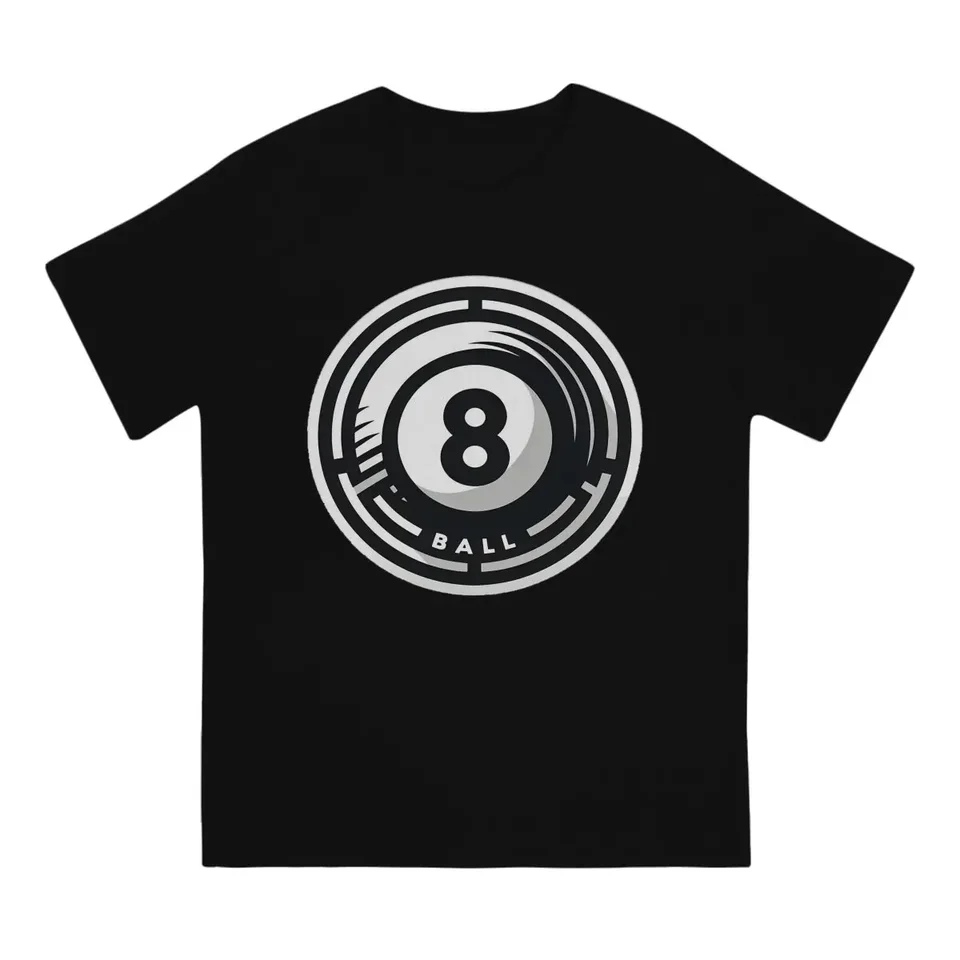 Horúci predaj v lete 8 loptičiek Pánske a dámske tričká Billiard Cue Sport bazén Snooker Games Top Street Obliekanie S-6XL