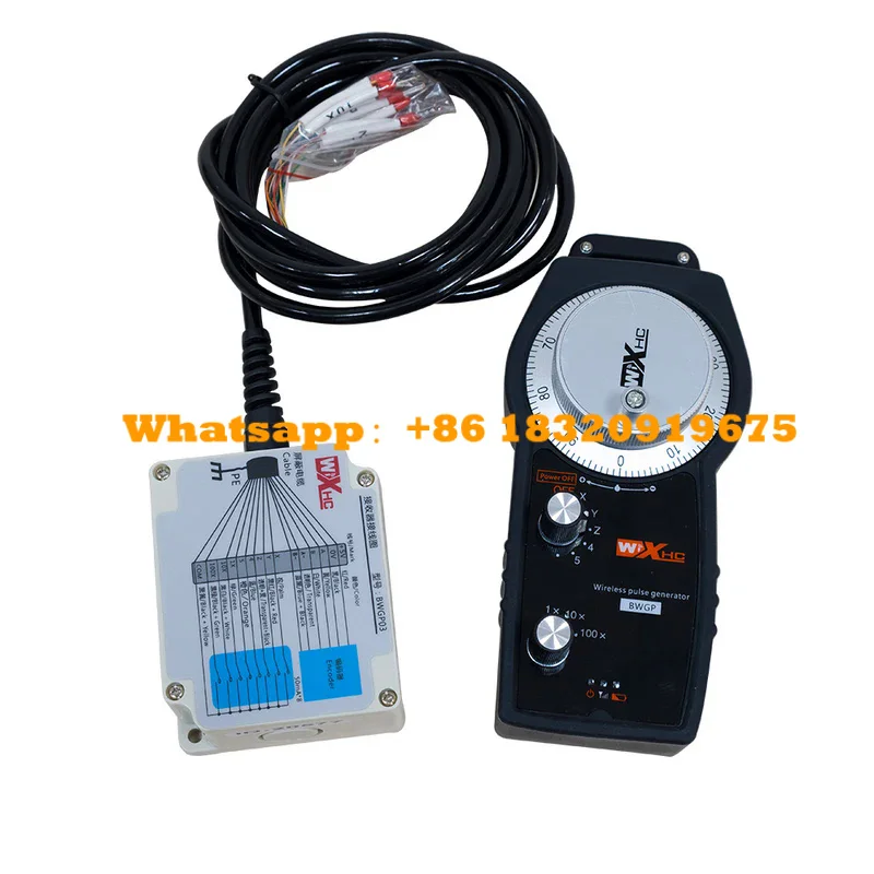 Horúci predaj XHC Výrobca 5 Axis Wireless Handwheel Wireless MPG Pendant CNC diaľkový ovládač