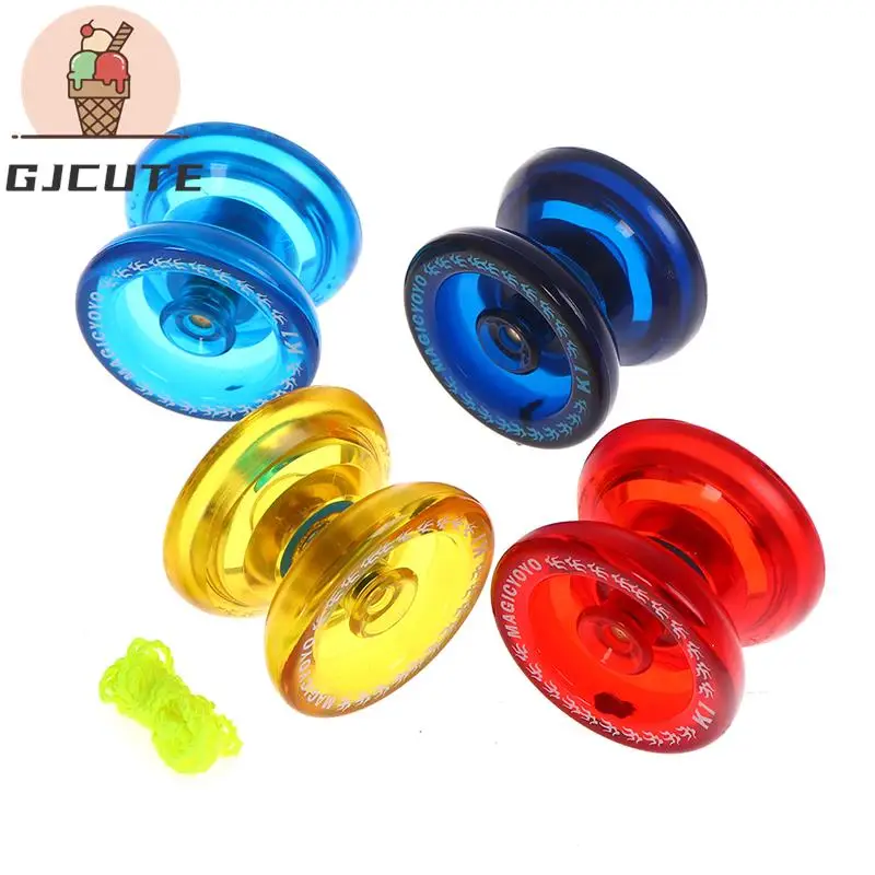 Horúci predaj Yoyo Classic Baby Hračky Profesionálne mágia Yoyo Spin hliníkovo zliatlivý kov Yoyo 8 Ball KK ložisko s spinningovým strunom