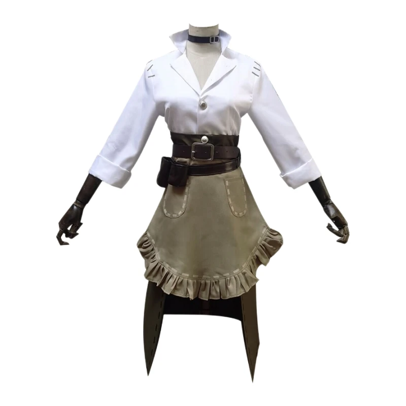 Hot Game Identity v Cosplay demi bourbon barmanka cosplay kostýmy Skin Dievčatá dievčat Halloween Party karnevalové kostýmy barman