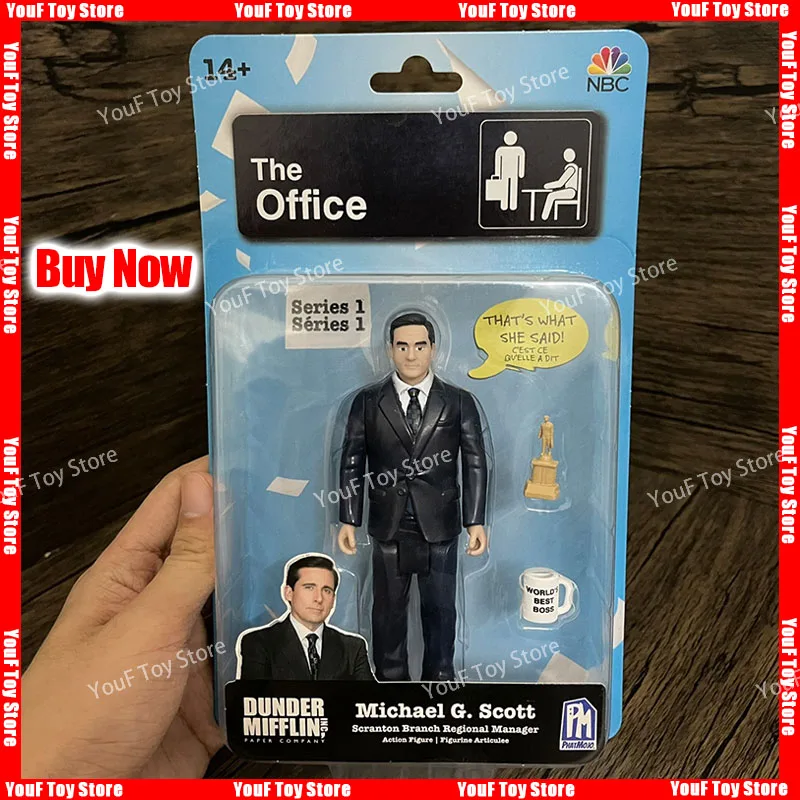 HOT KANCELÁRIA MICHAEL G SCOTT SCRANTON BRANCH Regionálny manažér Dunder Mifflin Anime Action Figule Collection Zbierka hračiek