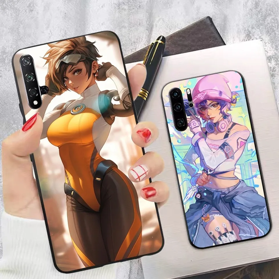 Hot Overwatch Ow Game Puzdet Pase pre Redmi 8 9 10 POCOX3 Pro pre Samsung Note 10 20 pre Huawei Mate 20 30 40 50 Lite